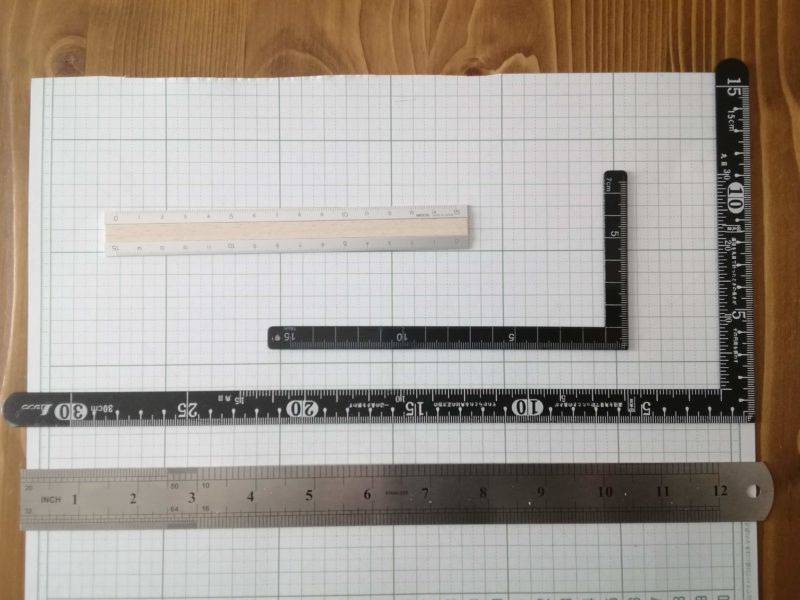 レザークラフトにおすすめの定規 物差し 簡単に作れるレザークラフト入門講座 ほこるる
